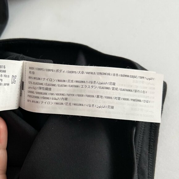 Abercrombie & Fitch - Long sleeve Mesh Bodysuit - Black. Size: XXS. NWT. (1699) - Picture 6 of 13